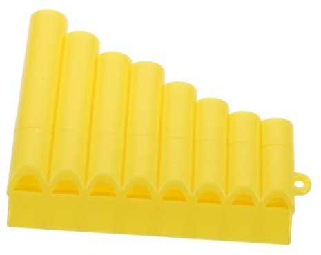 YARNOW Flötenspielzeug Instrument Schlüssel Musical Anfänger Panflöte Chinesische Panflöten Holzflöte Hölzerne Flöte Nasenflöte Mundstück Kleinkind Flöte Bambusflöten Plastik Rosig