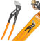 Avit Push-Button Precision Waterpump Pliers 250mm, Fast Adjusting Heavy Duty Tongue and Groove Joint, Plumbing Water Pump Pipe Wrench, Clamp Grips, AV06036