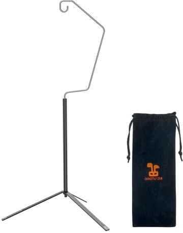 lmoikesz Camping Lantern Stand Pole Stake Made of Aluminum Alloy Built to Last with Secure Support for Lanterns While Outdoors Outdoor Camping Light Stand Pole Tripod Desktop