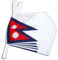 Flaggenfritze® Fahnenkette Nepal, Länge 5,9 m