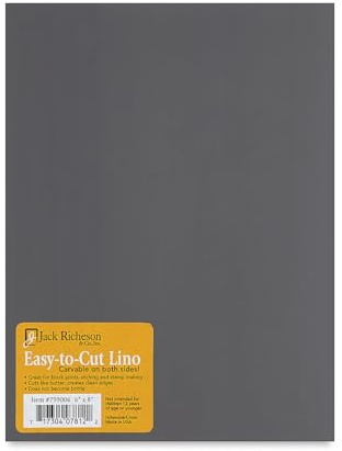 Easy to Cut Linoleum Sheets - Unmounted 6x8 inch Sheet