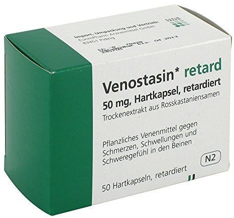 VENOSTASIN retard 50 mg Hartkapsel retardiert 50 St