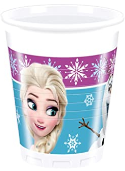 8 Trinkbecher Die Eiskönigin