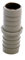 Spares4appliances Universal Washing Machine Drain Hose Connector, Plastic, 19mm OD, 1.5mm Wall, 2 Length, Grey, 1 Pack