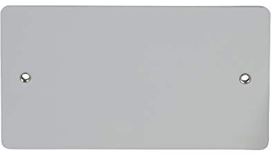 Schneider Electric Ultimate Flat Plate - Double Blanking Plate, GU8220PW, White