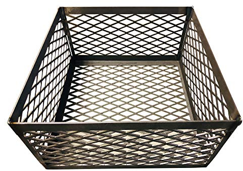 Total Control BBQ Holzkohle Korb Raucher Pit (Fire Box), 15 x 15 x 8 Horizon New braunfel Old Country