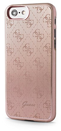 Guess GUHCP7MEPI 4G Aluminium Platte Hart Schutzhülle für Apple iPhone 7 Rose Gold