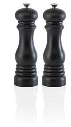 Le Creuset 96002100000000 Molinillo para Especias, Acero Inoxidable, Negro Mate