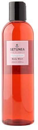Setunea Organic Olive Oil and Pomegranate Body Wash 250ml