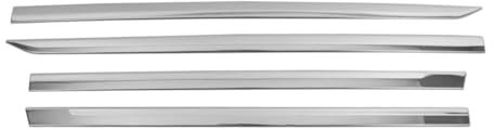 OMAC Garniture Baguette de Porte latérale pour VW Tiguan 2016-2025 en Acier INOX 4Pcs