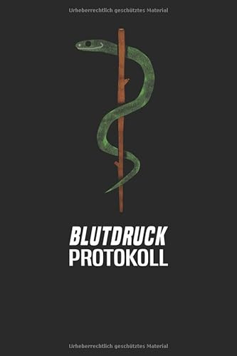 Blutdruckprotokoll: DIN A5 ähnlich I 120 Seiten I 22 Tage pro Seite I 2500+ Messungen/Tage I Kontrolle Blutdruck I Messtabelle I Bluthochdruck I Tabelle I Notizbuch