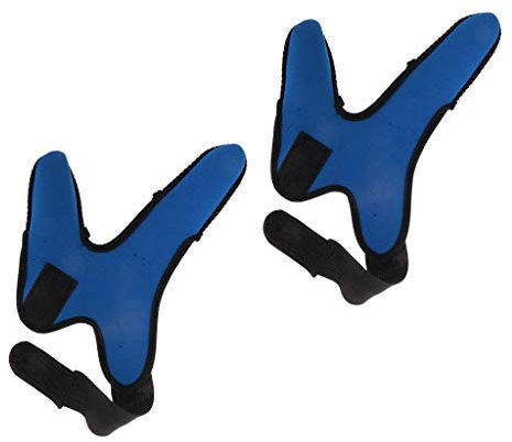 2 Stück Profi Daumen + Zeigefinger Handschuh zum Angeln, rechte Hand Zwei-Finger-Handschuhe, rutschfester Fingerschutz