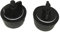 EDENEA - Bouchon Hivernage Piscine - Lot de 2 - Conique Diamètre Bas 40mm Haut 49 mm - Idéal pour Buse de Refoulement et Prise Balai Piscine - Caoutchouc - Expansion Molette Papillon