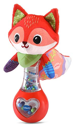 VTech-Baby Bosque el zorro, sonajero para bebés +3 meses, Multicolor, talla única (80-536122), versión ESP
