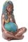 MINGZE Mutter Erde Figur, Harz Gaia Erde Mutter GöTtin Figur Kunst Ornament Dekor Kunststatue Outdoor Haus Und Garten Freien Dekorative