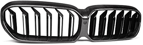 Nierengitter Für 5er Serie Facelifted Für G30 Für G31 ForG38 F90(M5) 2020-2022 Bumper Racing Grille Hood Fiber Front Kidney Grill