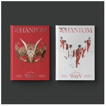 WayV PHANTOM 4th Mini Album CD+Photobook+Postcard+Clear mask card+Bookmark+Envelope+Photocard+Tracking (Opera Version)