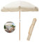 200cm Sombrilla Terraza Exterior Sombrilla Playa Grande Con Flecos Parasol Terraza Inclinación Sombrilla De Mesa Proteccion Uv Parasol Plegable Impermeable Con Bolsa De Transporte