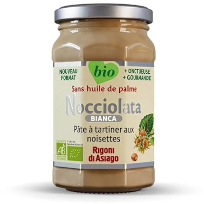 Rigoni di Asiago Nocciolata - Pate a tartiner Nocciolata Bianca 325g