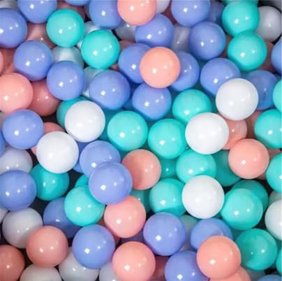 STERUN Ball Pit Balls 100 Mix Playballs Smooth Surface & No Sharp Edges, Crush Proof, Toxic Free 6cm Soft Pit Balls For Kids Indoor Outdoor Play | For Ball Pit