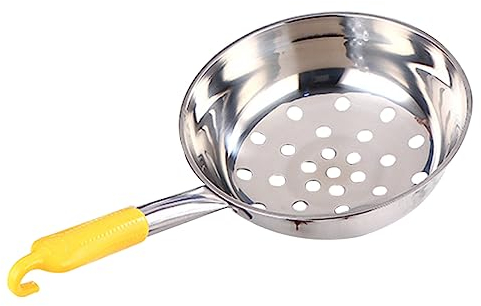 Cabilock Cuchara Coladora De Pasta Mango Utensilio De Cocina Ligero y Ergonómico Para Drenar Fideos y Verduras Hogar o Restaurante