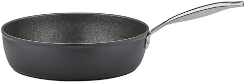 Spring Meridian Intense PRO Bratpfanne 28 cm, 3-fach Antihaftversiegelung | Schweizer Bergkristalle, recyceltes Aluminium, Vollflächen-Induktionsboden, spülmaschinengeeignet, backofenfest