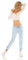 Zeralda Fashion Damen Hose Jogpants Baggy Boyfriend Freizeithose seitliche Ringe 36-40 (DE/NL/SE/PL, Alphanumerisch, Einheitsgröße, Regular, Regular, Hellblau)