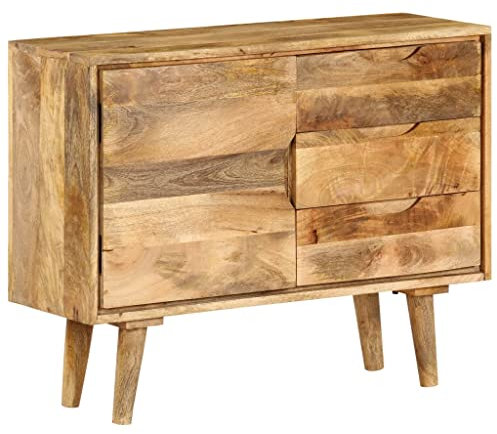 Willood Sideboard Mangoholz Massiv 90 x 30 x 69 cm