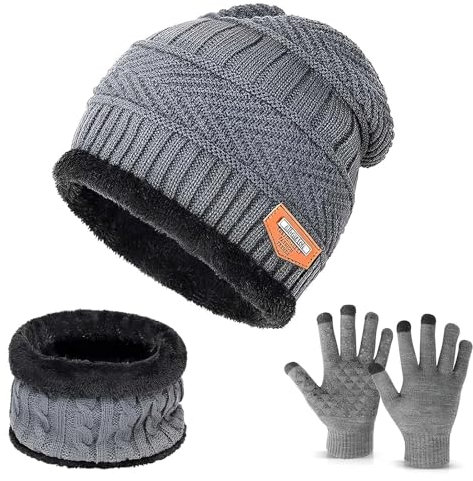 Mütze Schal Set Herren, Mütze Herren, Handschuhe Herren, Wintermütze Herren, Handschuhe Herren Winter, Schal Herren, Herren Mütze Winter, Mütze, Mütze Herren Winter, Schal Und Mütze Set Herren