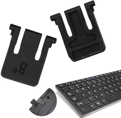 2 Pcs Logitech Keyboard Riser With Stand - Grey Leg Foot Feet Set Replacement for K200 260 270 275 Mk200 260 270 275