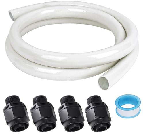 Poolpumpen-Schlauch-Set, Ersatz 353020 für Pen-tair und Polaris Druck-Seitenreiniger, Booster-Pumpen und automatische Poolreiniger (1,8 m)