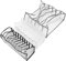 Cabilock 3St Grid-Unterwäsche-Kleiderschrank Socken-Organizer Schrankkörbe drei unterwäsche underwear storage box Flurgarderobe Garderobe Kleiderbehälter