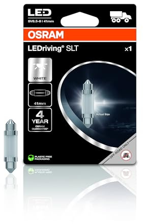 OSRAM LEDriving SLT C5W 6421, ≜ C5W, 24V, Truck signal lamp, off-road, non ECE, 1 Lamp