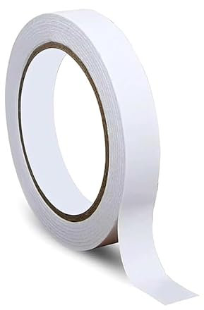 White PVC Edge Banding, 25 mm x 10 m PVC Edge Banding, Kitchen Worktop Edging Strip, White Veneer Edge Banding Iron-On, Edging Tape for Desk Wardrobe Cabinet Door Frame Furniture Edge Restoration