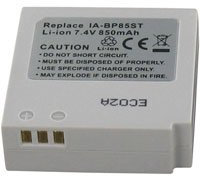 AboutBatteries Batterie pour Samsung SMX-F300, 7.4V, 750mAh, Li-ION