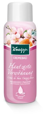 Kneipp Cremebad Hautzarte Verführung Mandelmilch + Mandelöl, 2er Pack (2 x 400 ml)