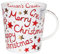 Christmas Greetings Cairngorm Shape Mug