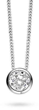 TI SENTO Milano Halskette aus rhodiniertem Sterlingsilber - 3807ZI