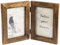 Sass & Belle Doppel-Bilderrahmen, Holz, Dunkelbraun