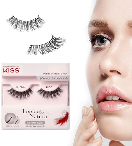 Kiss Looks So Natural Lashes Flirty (1 Pack)
