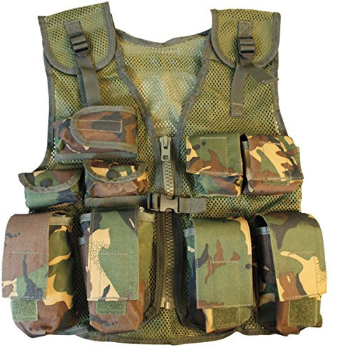 Kombat UK Gilet d'assaut de l'armée pour enfant, DPM, camouflage, taille unique