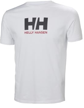 Helly Hansen Men's HH Logo T-Shirt, White, M