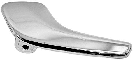 Twowinds - Poignée Intérieure Compatible avec Opel Corsa D (2006-2014) - Porte Avant ou Arrière Gauche - 136044-13297813 - Poignée Portière - Argent Chromé