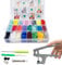 SUNTATOP T5 Druckknöpfe 24 Farben + Snaps Zange(T3, T5, T8) für alle Arten DIY Kleidung Basteln