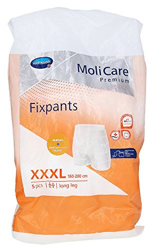 MOLICARE Premium Fixpants long leg Gr.XXXL 5 Stück