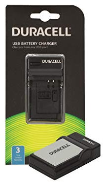 Duracell DRC5908 Charger with USB Cable
