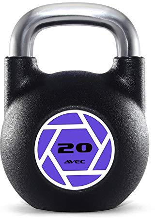 Kettlebells AGYH Ganzstahl-Fitness (20kg, 24kg, 28kg) for Senioren Fitness Menschen, Ganzkörpertraining, Cross Training (Size : 20kg)
