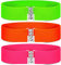 3 Stück 80er Neon Gürtel Strecken Breiter Bund Elastischer Gürtel Retro Vertikaler Verschluss Schnallen Gürtel für Frauen Mädchen
