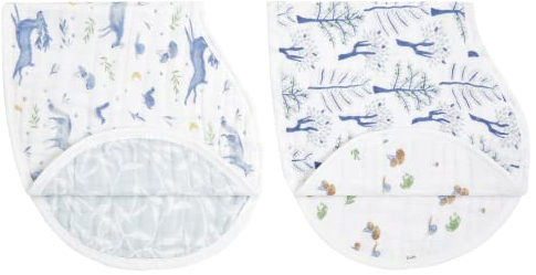 aden + anais™ burpy bib Bio-Baumwoll-Musselin-Lätzchen outdoors in 2er-Packung