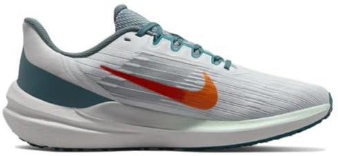 NIKE Herren Sneaker, Pure Platinum Total Orange 005, 40.5 EU